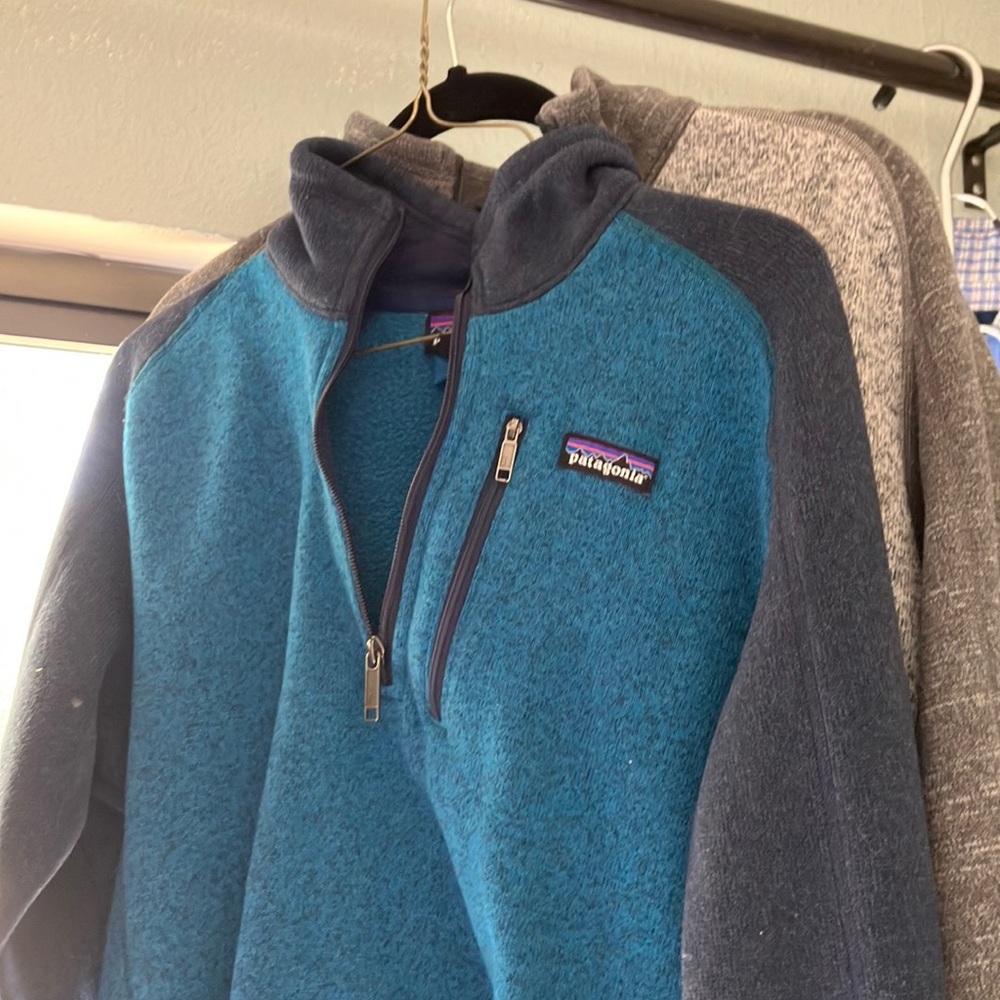 Two Patagonia Sweater